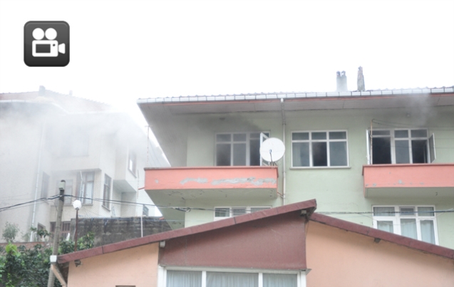 ESKİ EŞİNİN RESİMLERİNİ YAKARKEN…