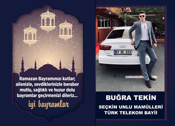 BUĞRA TEKİN’İN BAYRAM MESAJI…