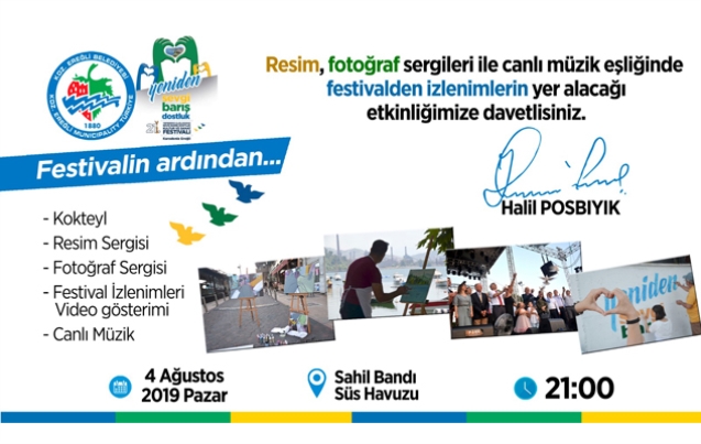 FESTİVAL SONRASI…