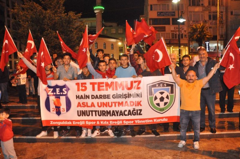 EREĞLİ’DE DEMOKRASİ VE MİLLİ BİRLİK GÜNÜ…