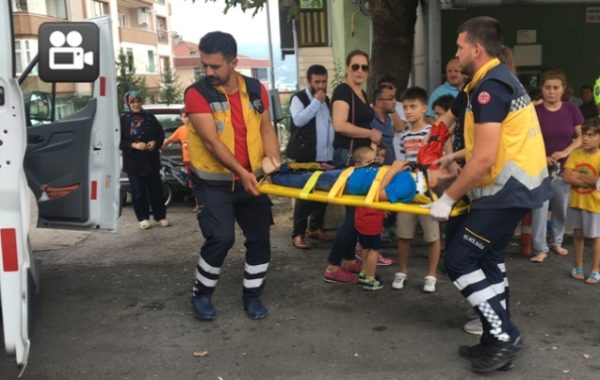 6 YAŞINDA ÇOCUĞA ÇARPTI…