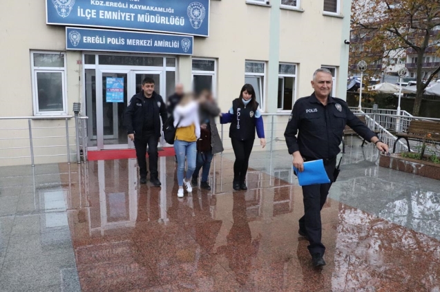 HIRSIZLIK İDDİASI İLE GÖZALTINA ALINDILAR…