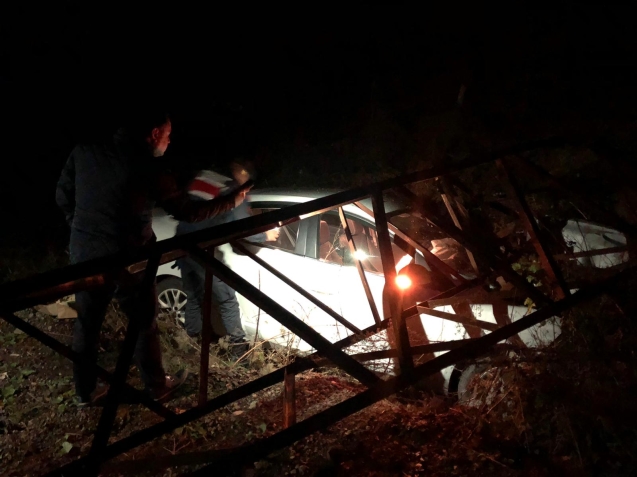 YÜKSEK GERİLİM HATTINA ÇARPTI…