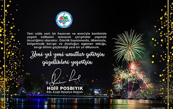 HALİL POSBIYIK’TAN YENİ YIL MESAJI…