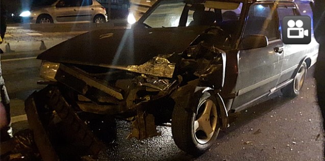 3 ARAÇ HURDAYA DÖNDÜ…