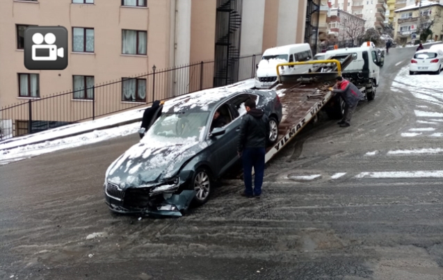 MADDİ HASAR OLUŞTU…