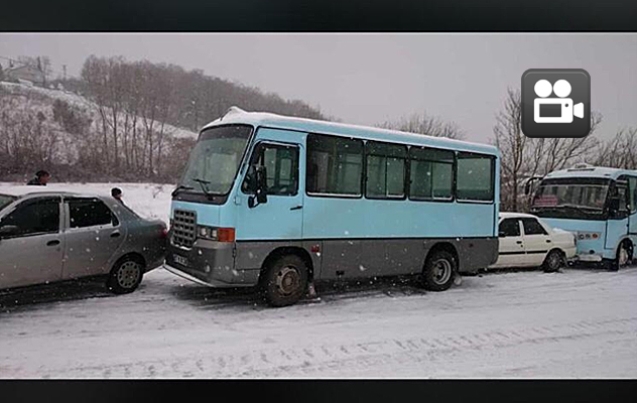 ARAÇLAR BİRBİRİNE GİRDİ…