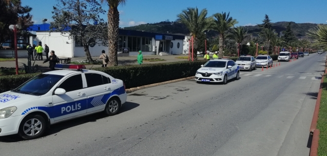 POLİS EVİ DEZENFEKTE EDİLDİ…