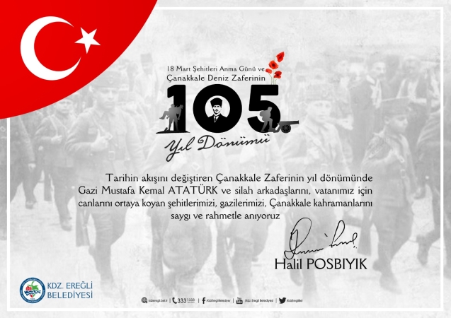POSBIYIK’TAN 18 MART MESAJI…