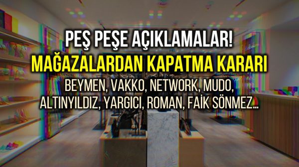 GEÇİCİ OLARAK KAPATIYORLAR…