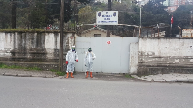 ADLİYE VE CEZAEVİ’NDE ÇALIŞMALAR SÜRÜYOR…