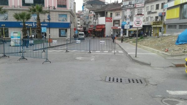 GİRİŞLER KAPATILDI…