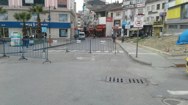 GİRİŞLER KAPATILDI…