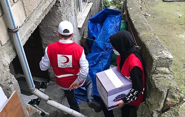 ÖNCE GIDA YARDIMI SONRA NAKDİ YARDIM…