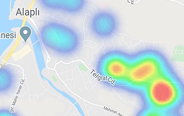 ALAPLI’NIN KORONA HARİTASI…