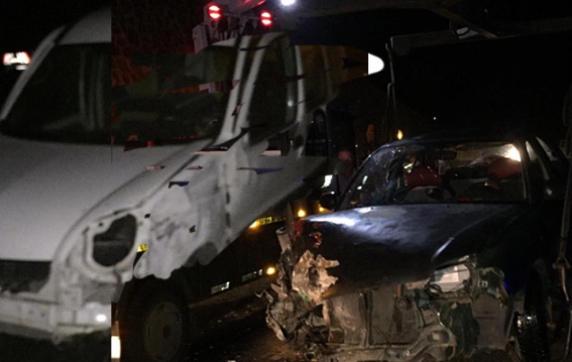 3 KİŞİ YARALANDI…