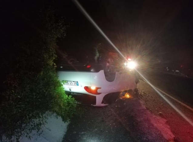 ARAÇTAN KENDİ İMKANLARI İLE ÇIKTILAR…