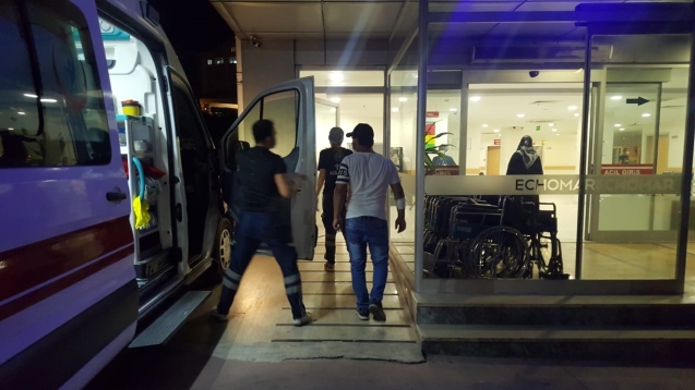 1 İŞÇİ YARALANDI…