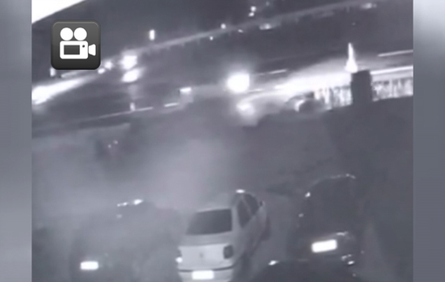 KAZA ANI GÜVENLİK KAMERALARINDA…