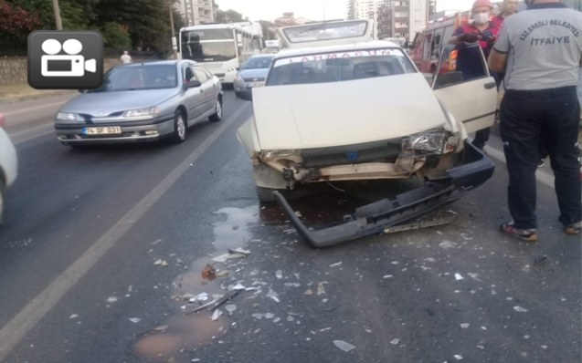 KIRMIZI IŞIKTA BEKLİYORDU Kİ…