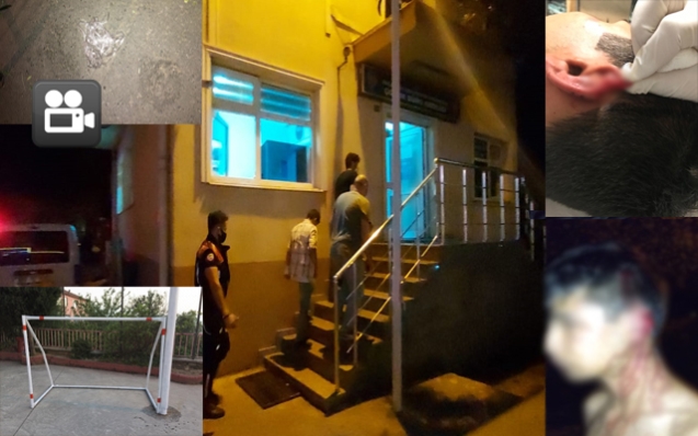 DİREĞE BAĞLAYIP DARP ETTİLER…