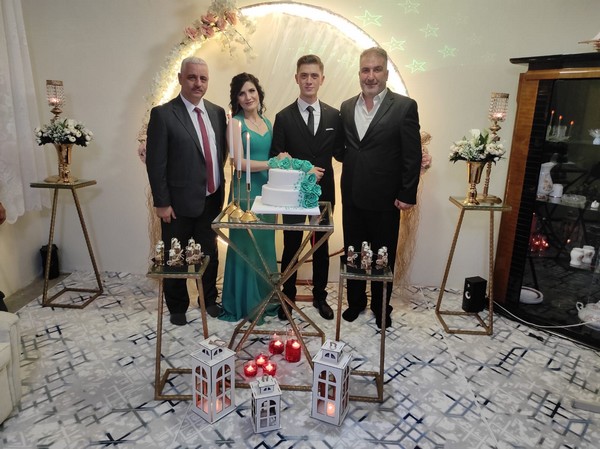 TUĞBA VE ABDÜSSAMED İLK ADIMI ATTI…