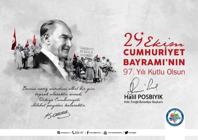 POSBIYIK’TAN 29 EKİM MESAJI…