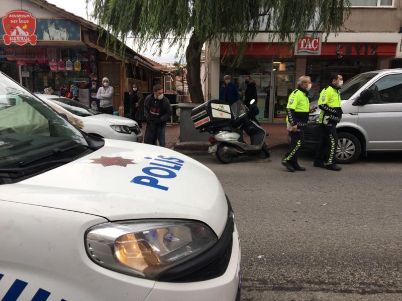 BU NE MOTORSİKLET KAZASI BÖYLE…