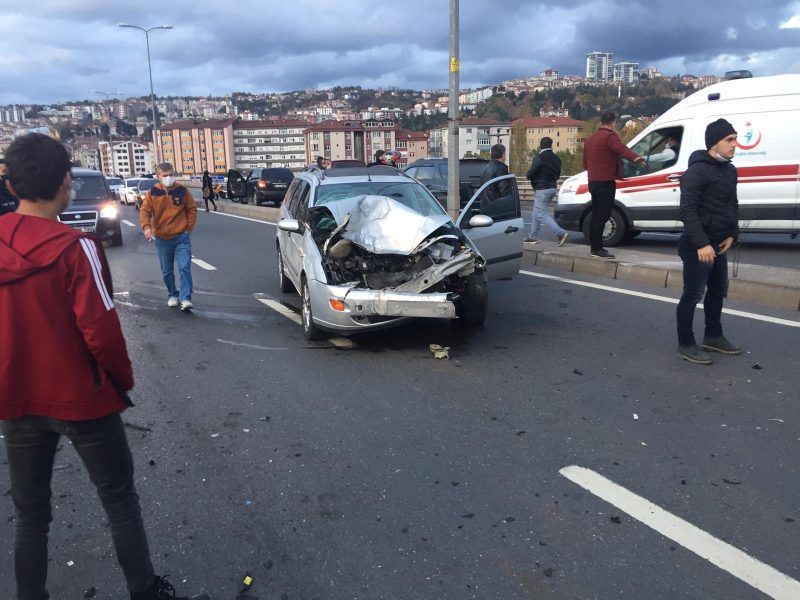 OLAY YERİNDEN KAÇTI, BABASI İLE DÖNDÜ…