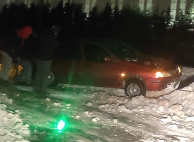 Buzlanma kazaya sebep oldu…