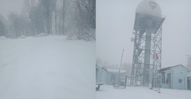 Kar etkisini göstermeye başladı.