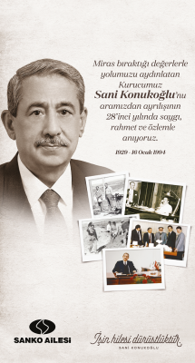 Sani Konukoğlu unutulmadı…