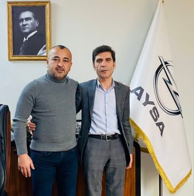 Özcan’dan teşekkür ziyareti.