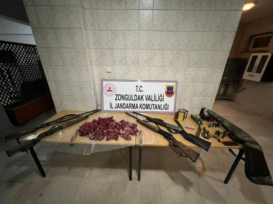 4 şüpheli yakalandı.