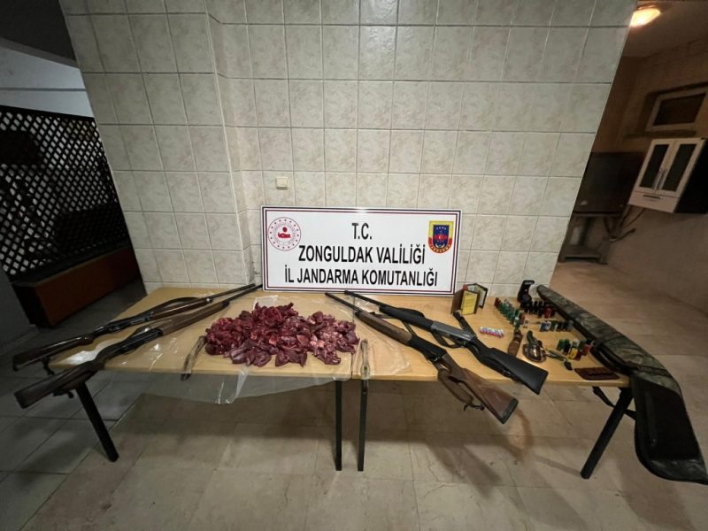 4 şüpheli yakalandı.