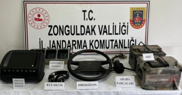 Hırsızlar yakalandı.