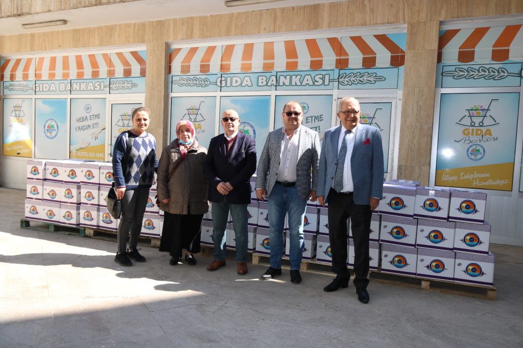 Dostlarımızdan yardım geldi…