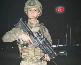 En büyük hayali asker olmaktı…