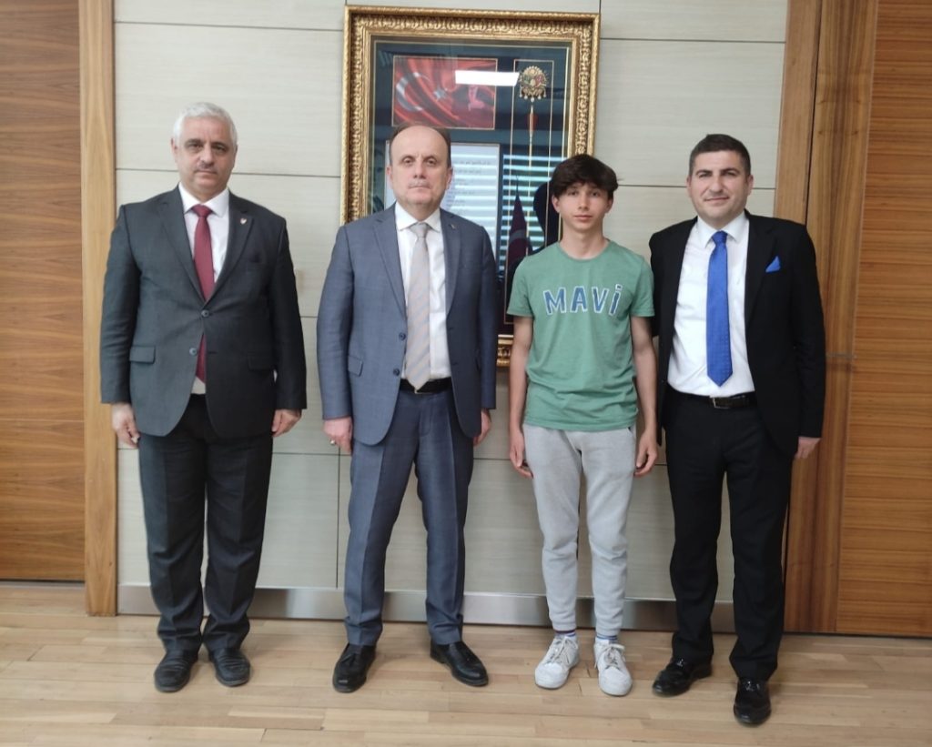 Genel Müdür’ün misafiri oldular…