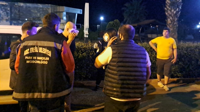 Yüzünden yaralandı…