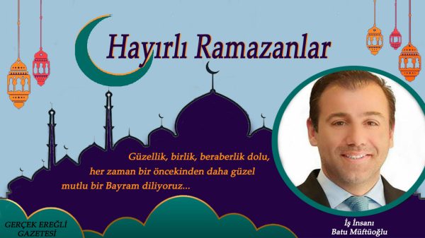 Batu Müftüoğlu’nun Bayram Mesajı…