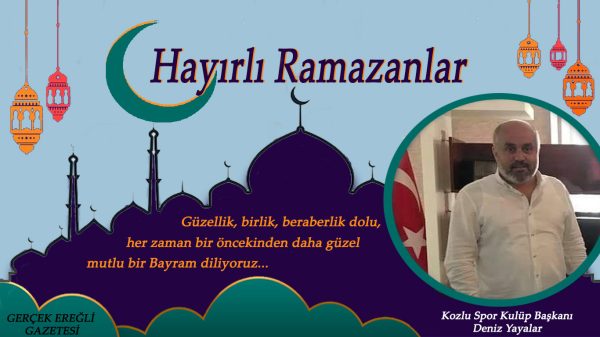 Deniz Yayalar’ın Bayram Mesajı…