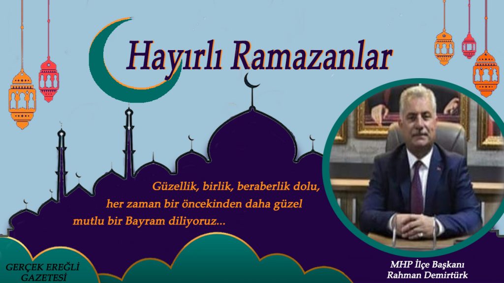Rahman Demirtürk’ün Bayram Mesajı…