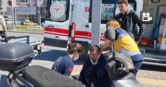 Olay yerinden kaçtı…