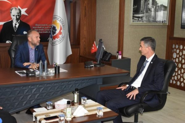 Arslan Keleş’i ziyaret etti…