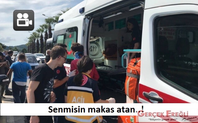 Senmisin makas atan..!