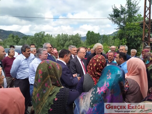 Vali Tutulmaz Ereğli’de inceleme yaptı…