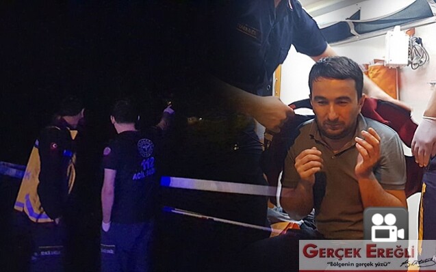 Canını zor kurtardı…