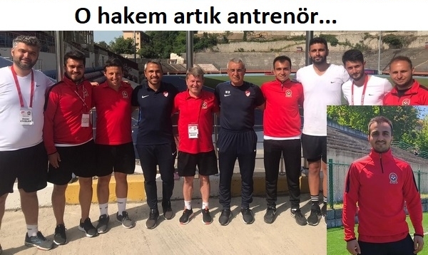 O hakem artık antrenör…
