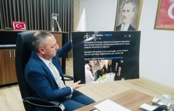 Alan; “Adliye orada”